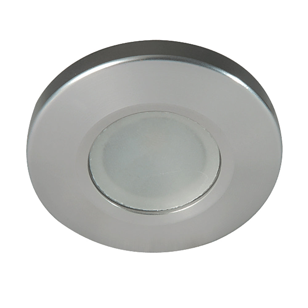 Lumitec Orbit - Downlight de montaje empotrado - Acabado cepillado - 4 colores Blanco/Rojo/Azul/Morado Sin atenuación