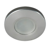 Lumitec Orbit - Downlight de montaje empotrado - Acabado cepillado - 4 colores Blanco/Rojo/Azul/Morado Sin atenuación