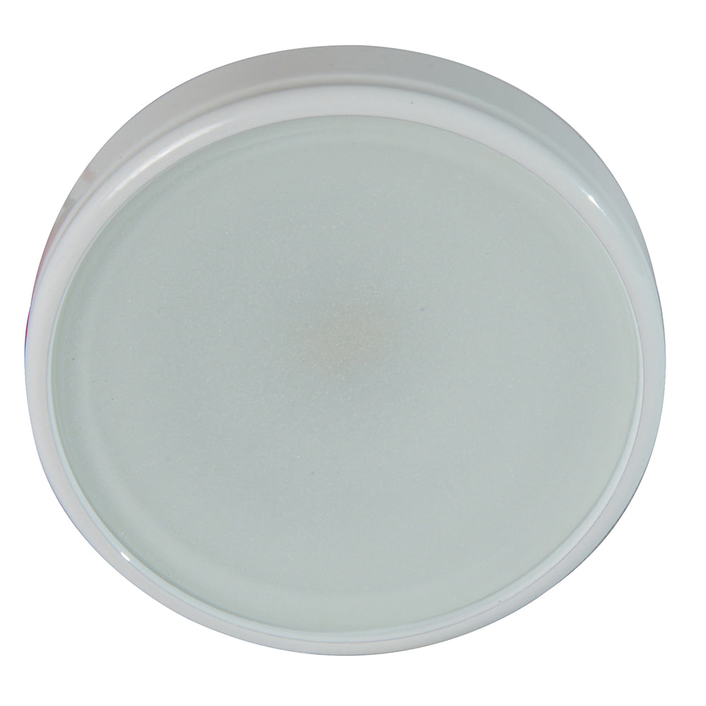 Lumitec Halo - Luz descendente empotrada - Acabado blanco - 4 colores - Blanco/azul/rojo/púrpura sin atenuación