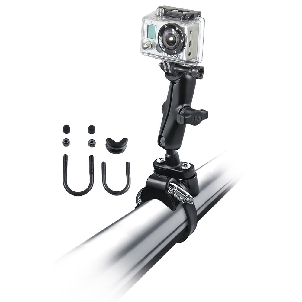 Soporte de abrazadera de correa RAM Mount para GoPro Hero en barras antivuelco de ATV/UTV