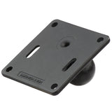 Placa VESA RAM Mount de 75 mm x 75 mm de 3.625" con bola de 1.5" de diámetro