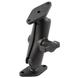 Soporte de bola RAM de 1" de diámetro con 2 bases de diamante
