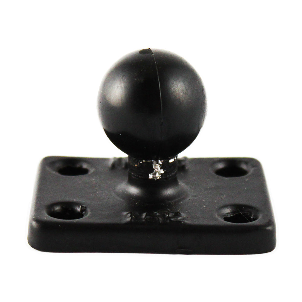 Base rectangular RAM Mount de 1.5" x 2" con bola de 1"