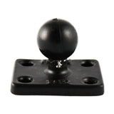 Base rectangular RAM Mount de 1.5" x 2" con bola de 1"