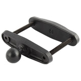 Base de montaje RAM para riel cuadrado de 3" de ancho máx. con bola de 1"