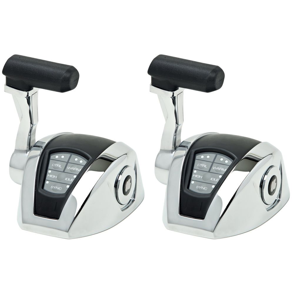 Paquete de control electrónico UFlex Power A - Monomotor/Doble estación - Acelerador mecánico/Marcha mecánica