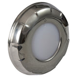 Lumitec Aurora - LED Dome Light - Polished SS Finish - White Dimming