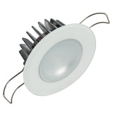 Lumitec Mirage - Luz empotrada tipo downlight - Acabado en cristal/Sin marco - 2 colores blanco/rojo con regulación de intensidad