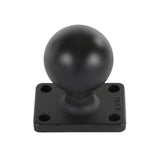 Base rectangular RAM Mount de 1.5" x 2" con bola de 1.5"