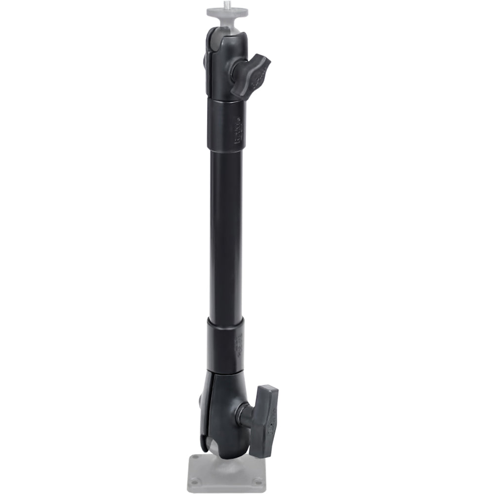 Poste de extensión RAM Mount de 14" de largo con casquillo abierto sencillo de 1" y 1.5"