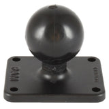 Base rectangular RAM Mount de 2" x 2.5" con bola de 1.5"