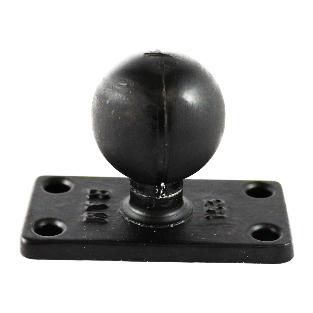 Base rectangular RAM Mount de 1.5" x 3" con bola de 1.5"
