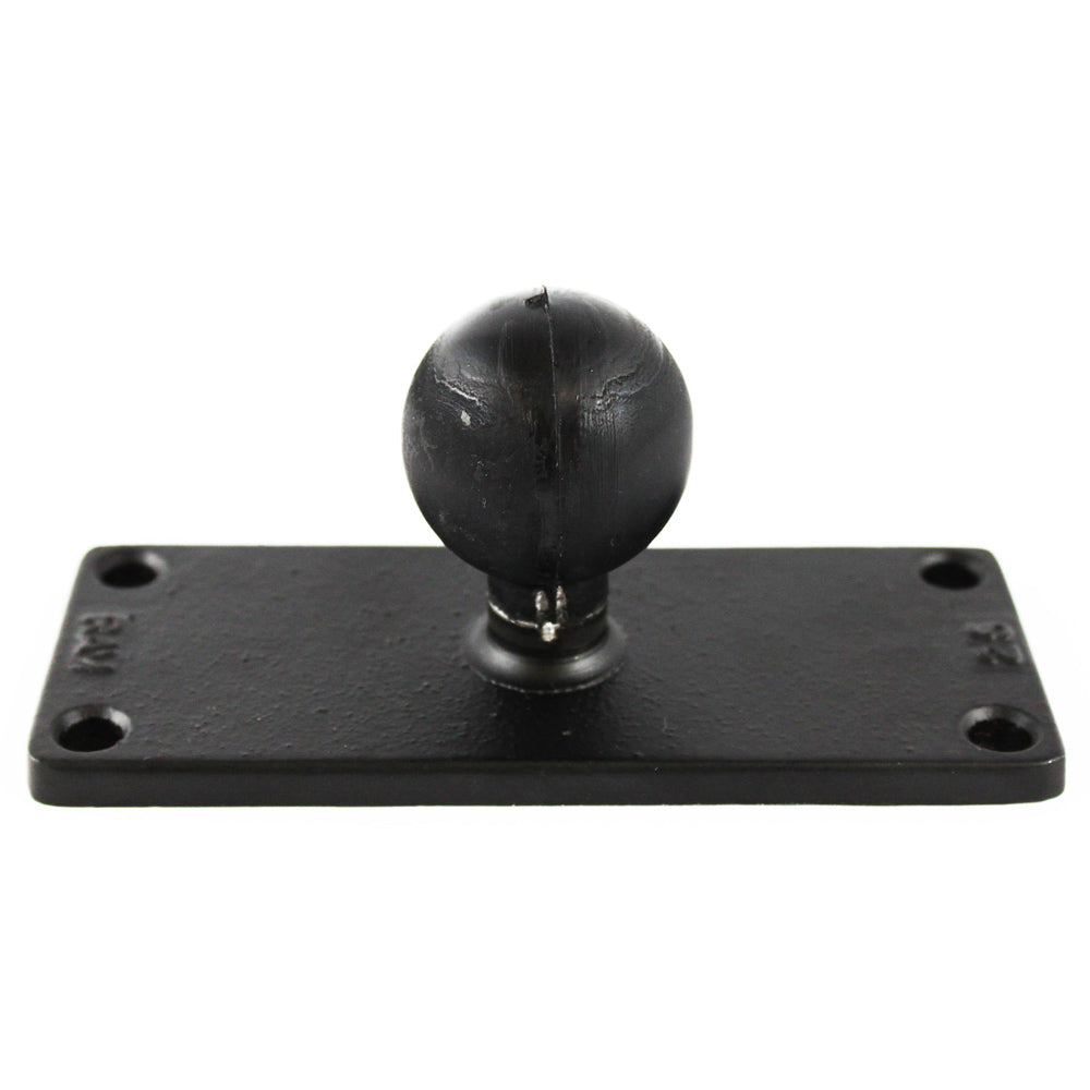 Base rectangular RAM Mount de 2" x 5" con bola de 1.5"