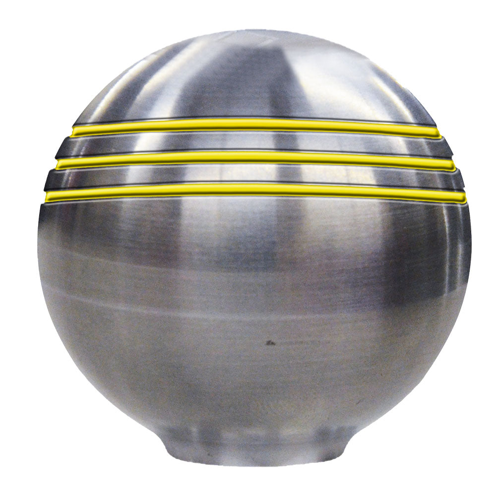 Perilla del acelerador marina Schmitt - 1-7/8" - Ranuras doradas