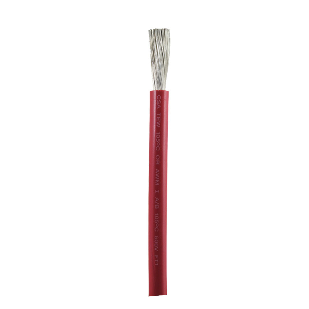 Cable de batería Ancor rojo de 1 AWG - Se vende por pie