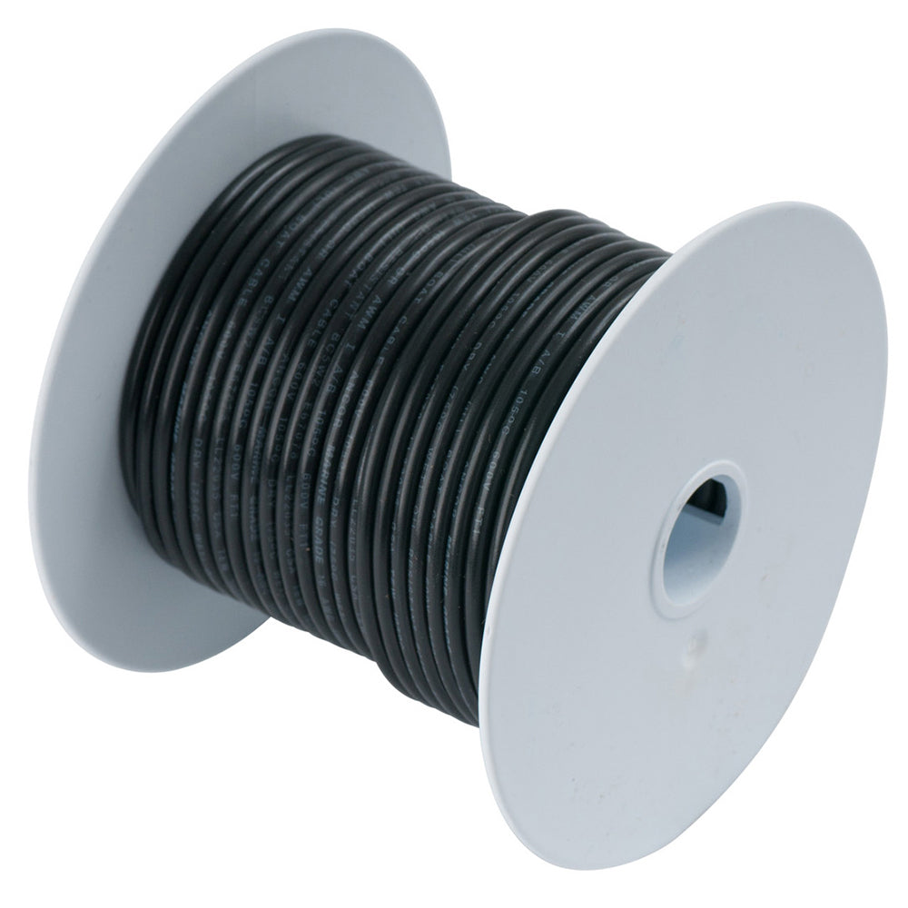 Ancor Black 10 AWG Primary Wire - 100'