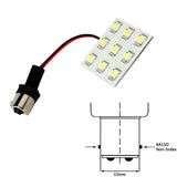Bombilla LED tipo bayoneta Lunasea BA15D - 12VAC o 10-30VDC/2W/149 lúmenes - Blanco cálido