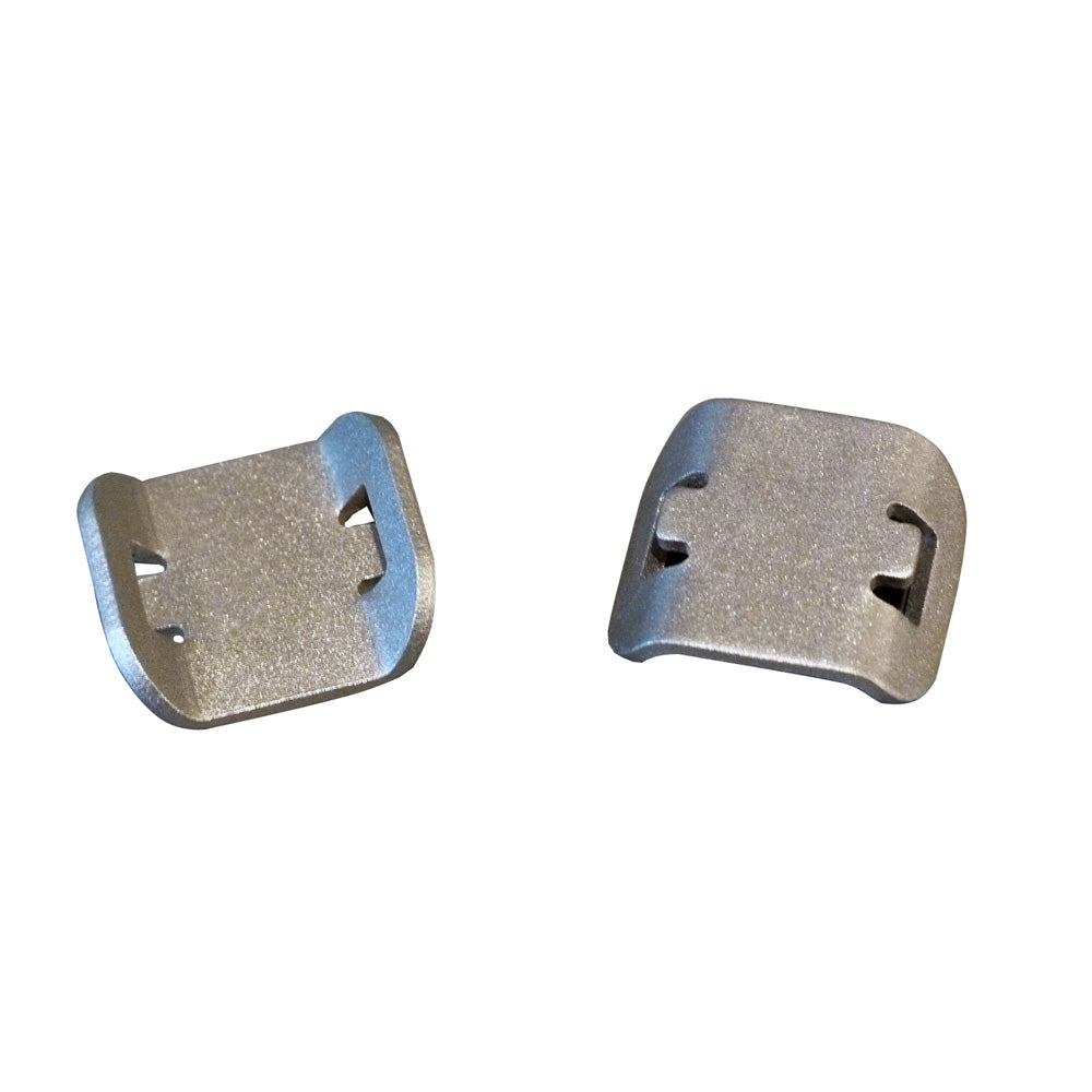 Soporte de montaje soldado AT-9 de aluminio para bridas de cables - Cant. 25