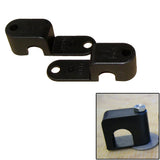 Abrazadera individual de polipropileno para montaje por soldadura para espárragos de 1/4" x 20 - DE de 1/2" - Requiere espárrago de 1.5" - Cant. 25
