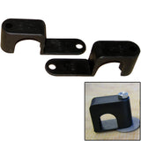 Abrazadera simple de polietileno para soldar p/pernos de 1/4" x 20 - DE de 1" - Requiere perno de 1.75" - Cant. 25