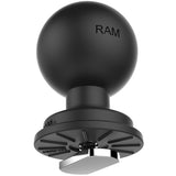 Soporte RAM con bola de 1.5" para riel con fijación de perno en T