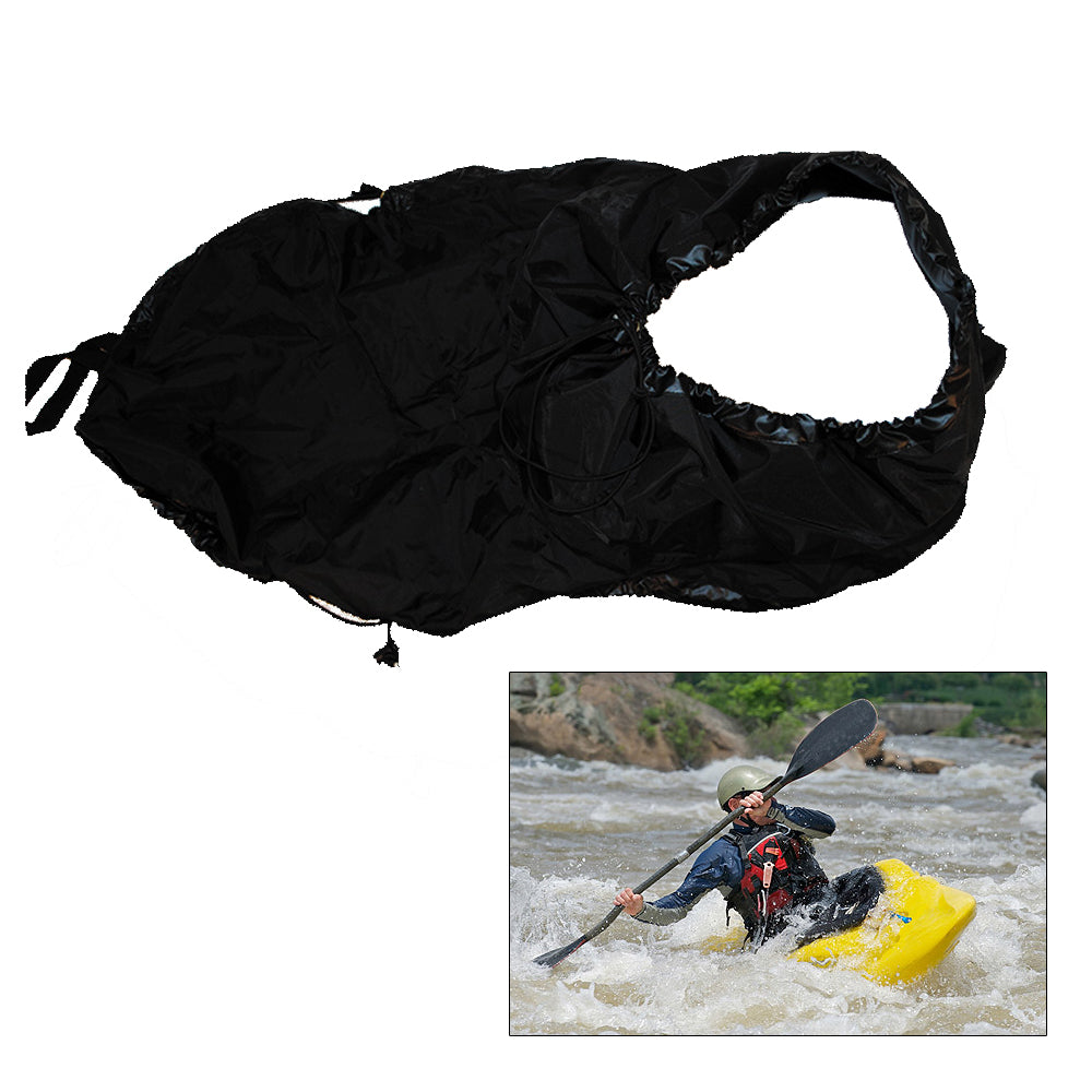 Faldón cubrebañera universal para kayak Attwood - Negro