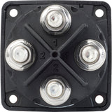 Interruptor de batería Blue Sea 6010200, doble circuito - Negro