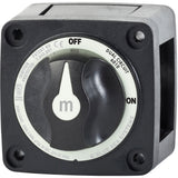 Interruptor de batería Blue Sea 6010200, doble circuito - Negro