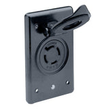 Marinco 2018BR-MB Receptáculo de 12/24 V con tapa con bisagra