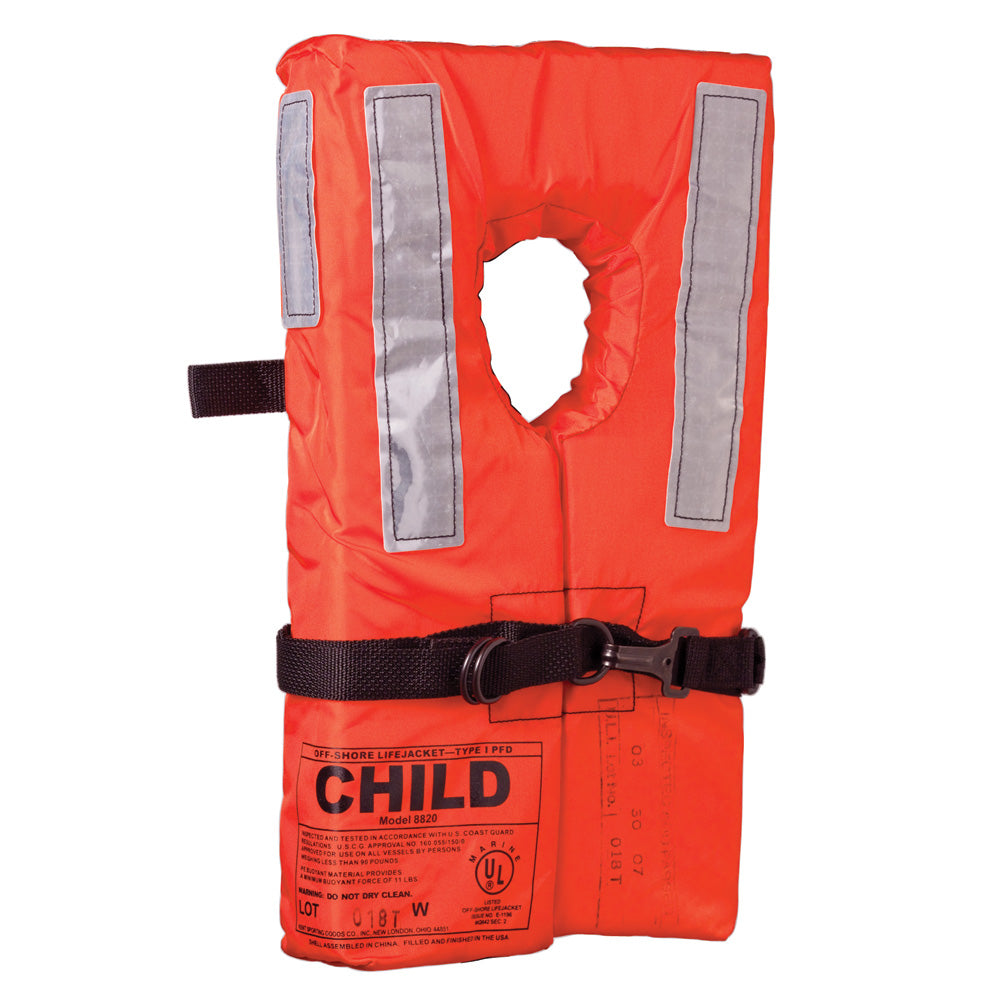 Chaleco salvavidas estilo cuello Kent Tipo 1 - Infantil