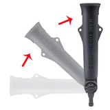 Soporte para caña de pescar RAM Mount Tough-Tube con brazo de poste estriado de trinquete de 3" de largo
