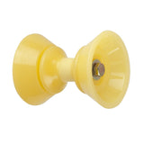 Ensamblaje de rodillo de proa C.E. Smith de 3" - TPR amarillo