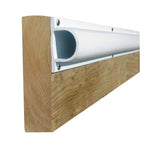 Perfil de muelle Dock Edge PRODOCK en "D" resistente - (3) secciones de 8' - Blanco