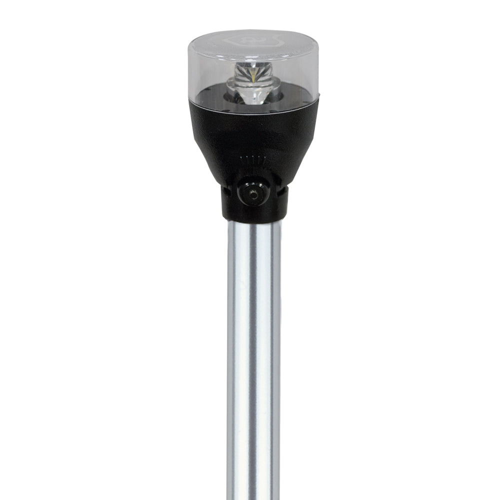 Luz LED articulada Attwood para todo uso - mástil de 36"