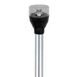 Luz LED articulada Attwood para todo uso - mástil de 36"