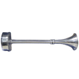 Bocina marina Schmitt estándar de una sola trompeta - 12 V - Exterior de acero inoxidable