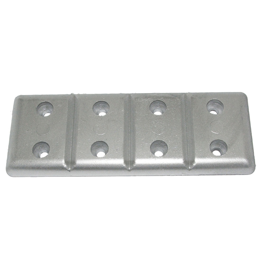 Ánodo de placa de casco Tecnoseal TEC-40 - Zinc