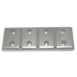 Ánodo de placa de casco Tecnoseal TEC-40 - Zinc