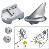 Kit de ánodos Tecnoseal con accesorios - Mercury Alpha 1 Gen 1 - Aluminio