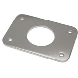Placa de refuerzo Rupp Top Gun con orificio de 2.4" - Se vende individualmente, se requieren 2