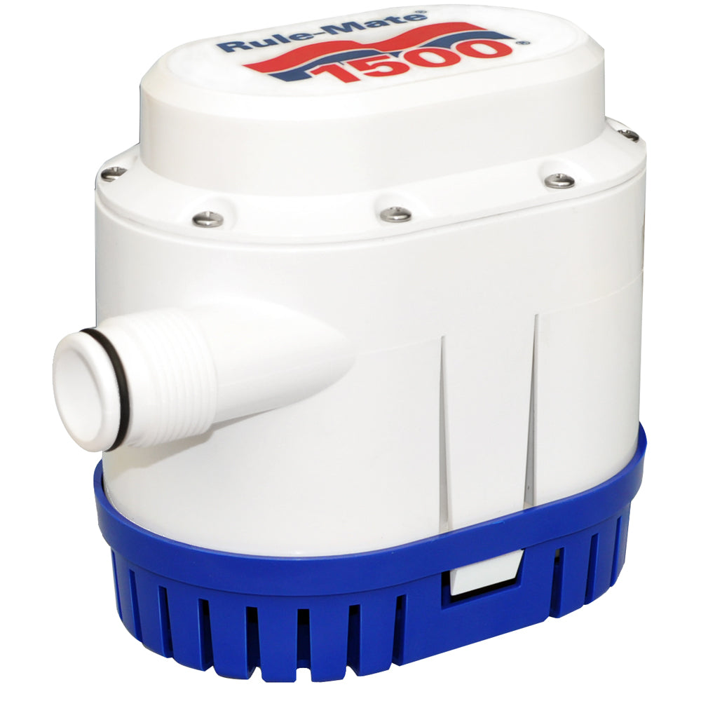 Bomba de achique totalmente automática Rule Rule-Mate® de 1500 GPH - 12V