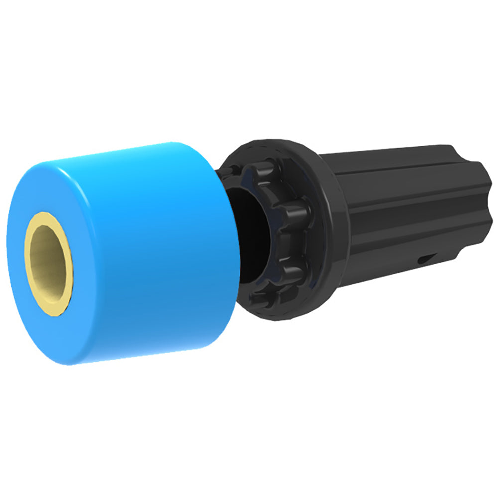 Tuerca de seguridad RAM Mount con llave y perilla combinada para brazos de tamaño D/E de 2.25"/3.38" de diámetro