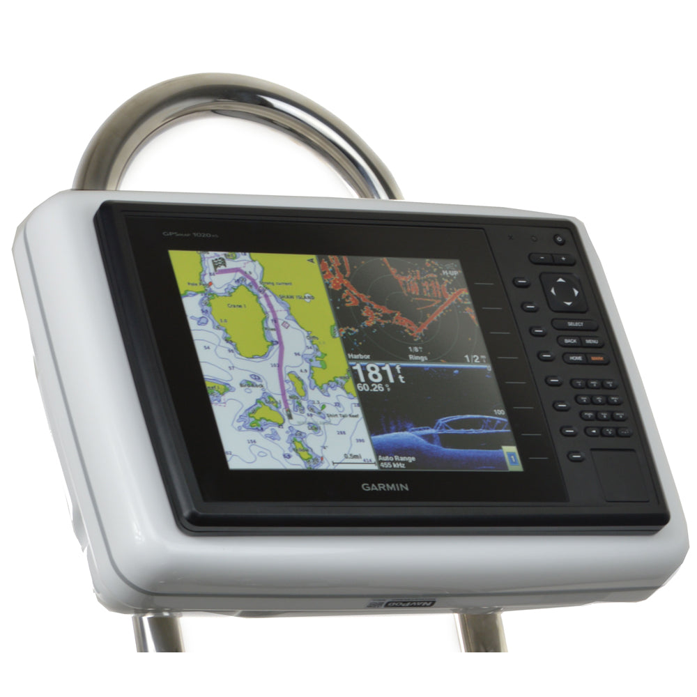 NavPod GP1201 SailPod precortado p/ Garmin 1020 / 1020xs / 1040xs p/ soporte ancho de 9.5"