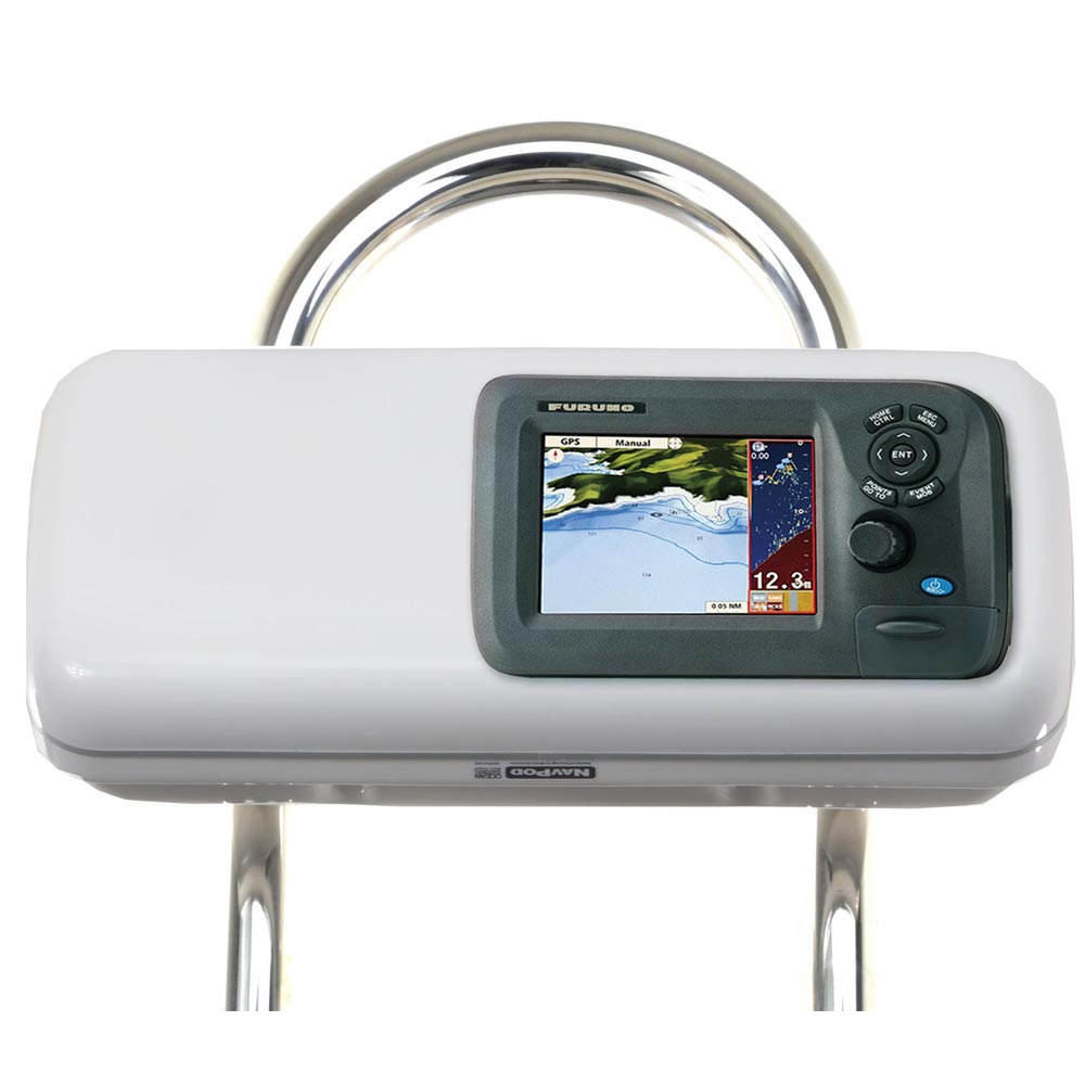Sistema NavPod GP1505 SystemPod precortado para Furuno GP1670/GP1670F de 5.7" con espacio a la izquierda para soporte de 9.5" de ancho
