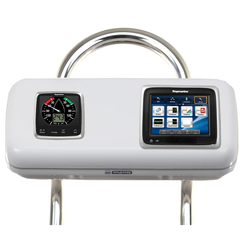 Sistema NavPod GP1517 SystemPod precortado para Raymarine a65/a67/a68 y 1 instrumento para soporte ancho de 9.5"