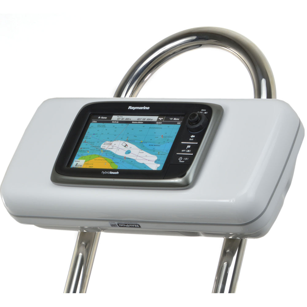 Sistema NavPod GP1522 Pre-cortado para Raymarine e7/e7D, montaje central para guardamancebo de 9.5" de ancho