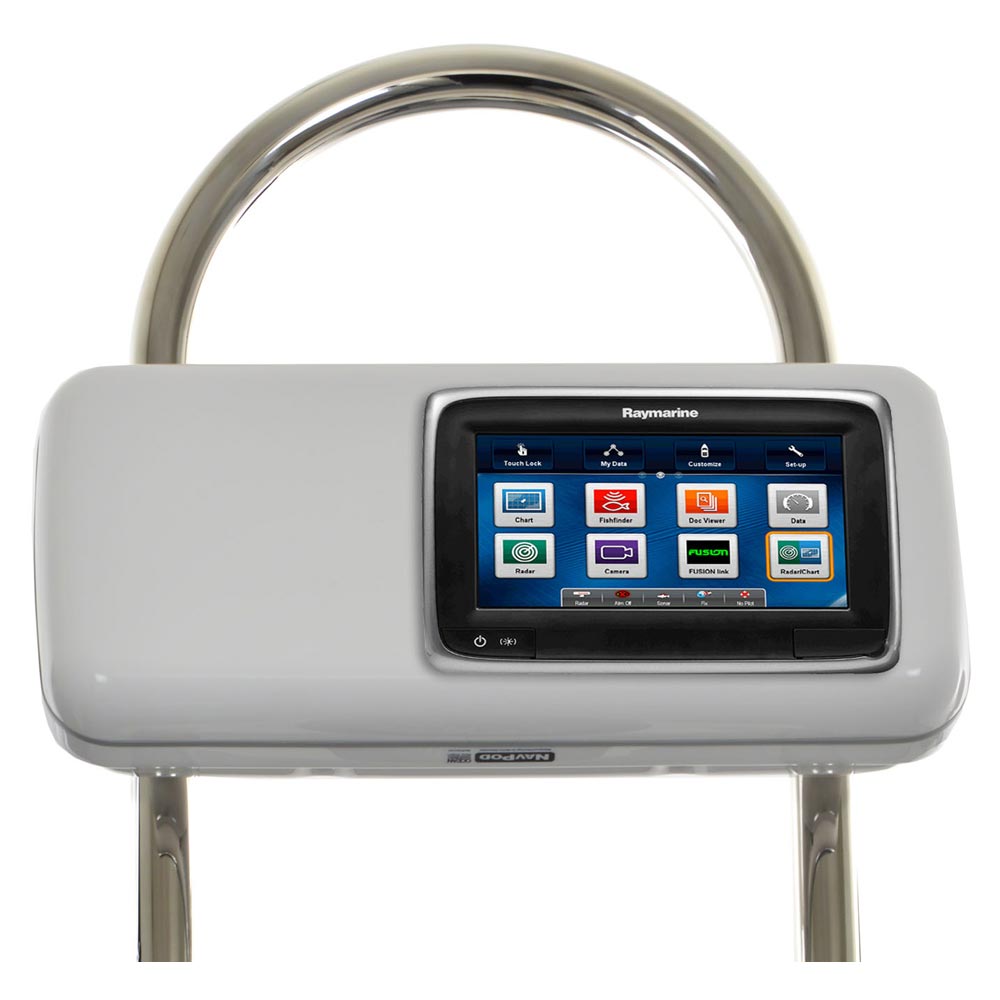 Sistema NavPod GP2503 Precortado para Raymarine a75/a77/a78 con Espacio a la Izquierda para Protección de 12" de Ancho