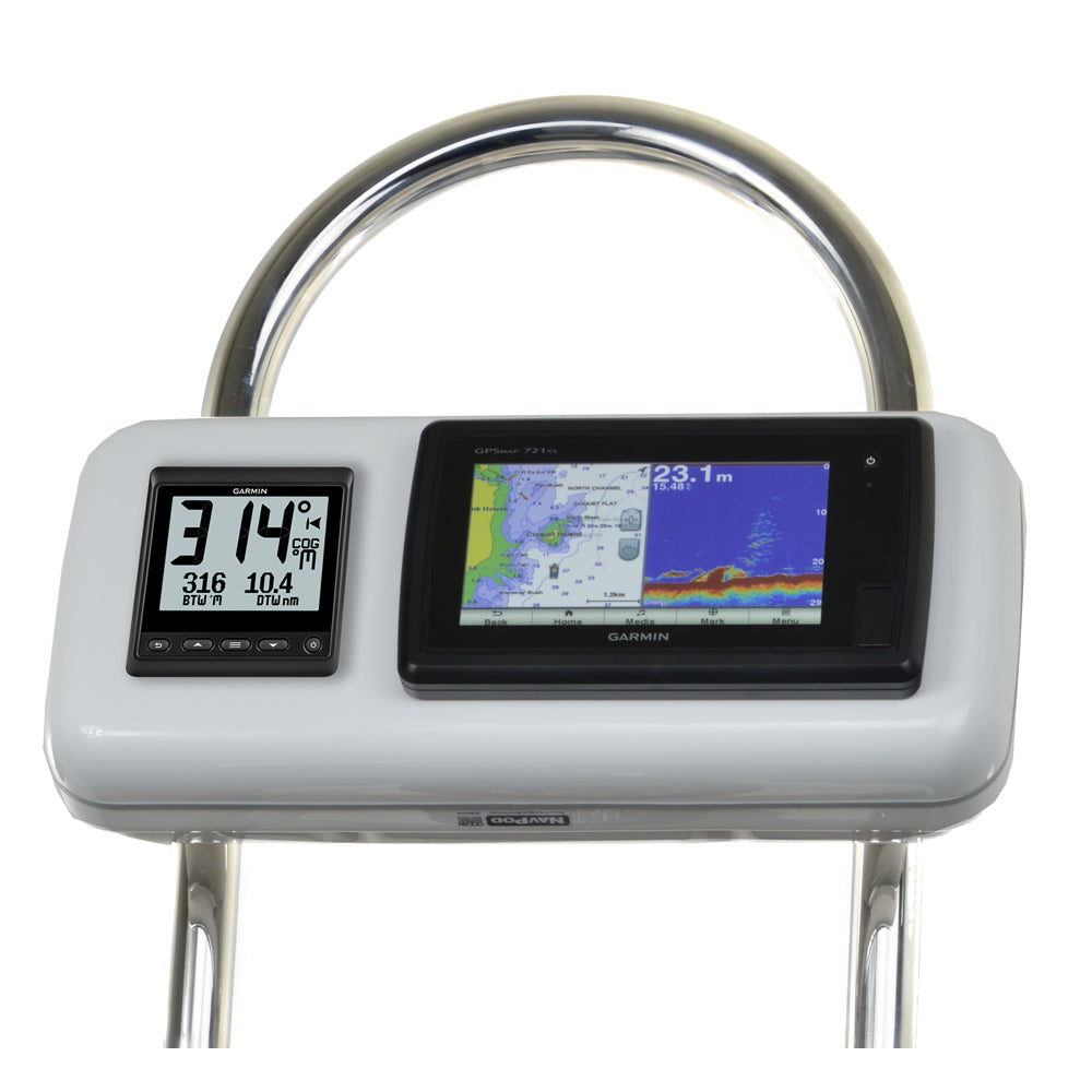 NavPod GP2511 SystemPod precortado para Garmin serie 7xx y 7x y 1 instrumento para soporte de 12" de ancho