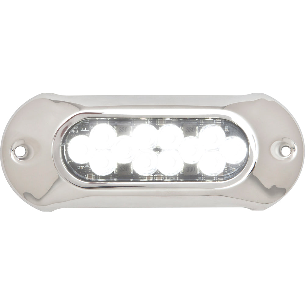 Luz LED subacuática Attwood Light Armor - 12 LED - Blanca