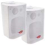 Altavoces de caja Boss Audio de 4" MR4.3W - Blancos - 200W